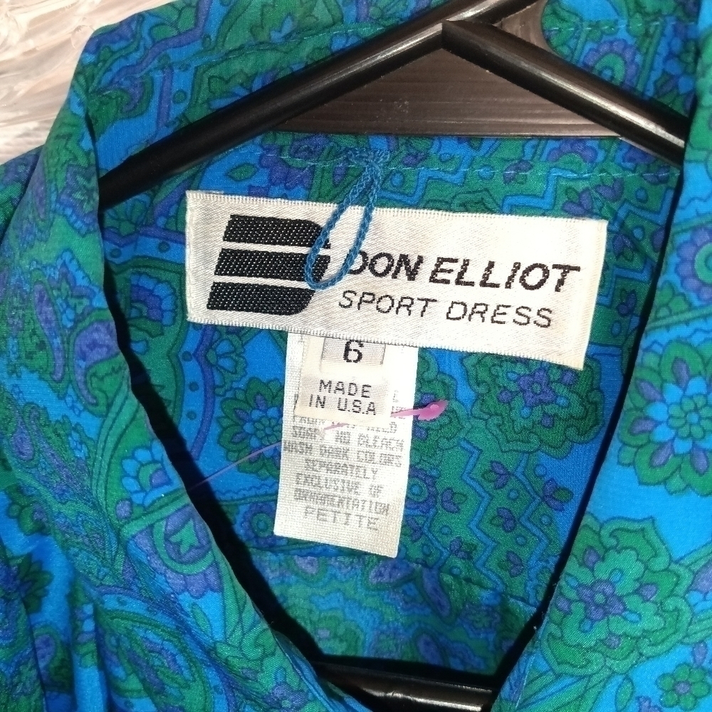 Vintage New Don Elliot Von Maur Dress 6 - Picture 4 of 6
